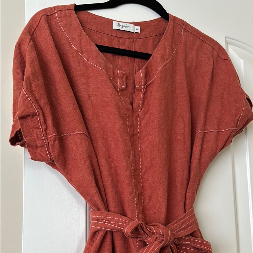 Rust Dress - Picture 3 of 3